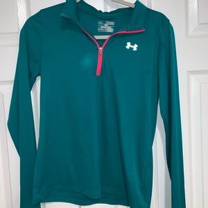 UA cool gear 1/4 zip shirt